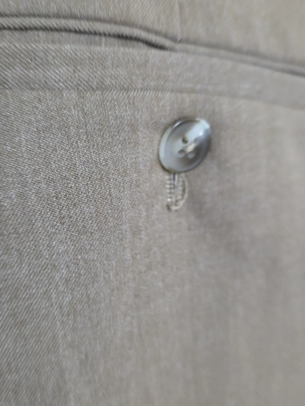NWT Travel Smart Men's Pleated Pants Tan Cool Max Cuff Hem Stretch Comfort 40x30